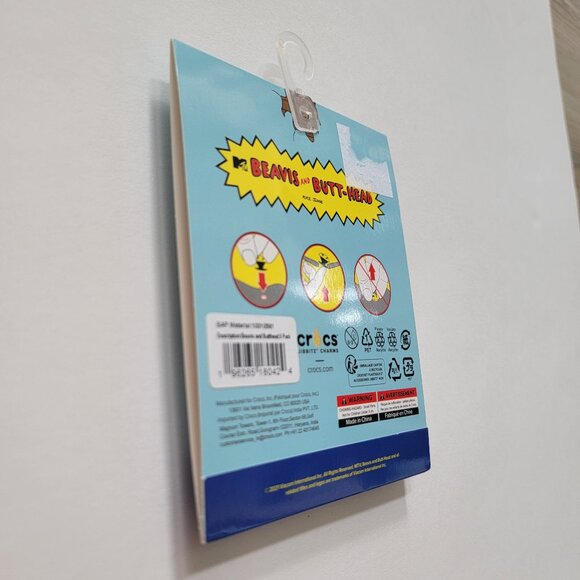 CROCS charms Beavis and Butthead 5-Pack Jibbitz shoe charms /Nickelodeon - new - Picture 7 of 8